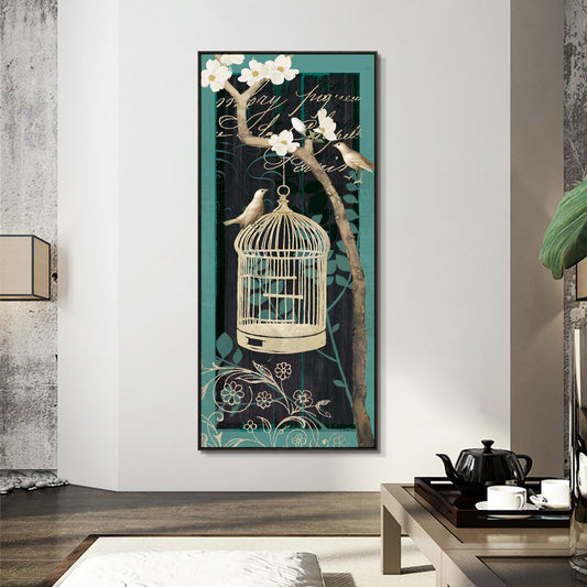 "birdcage"hand-stretched canvas prints