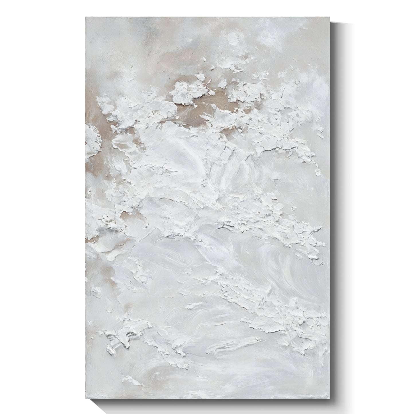 Modern abstract wall art, hand-painted oil painting