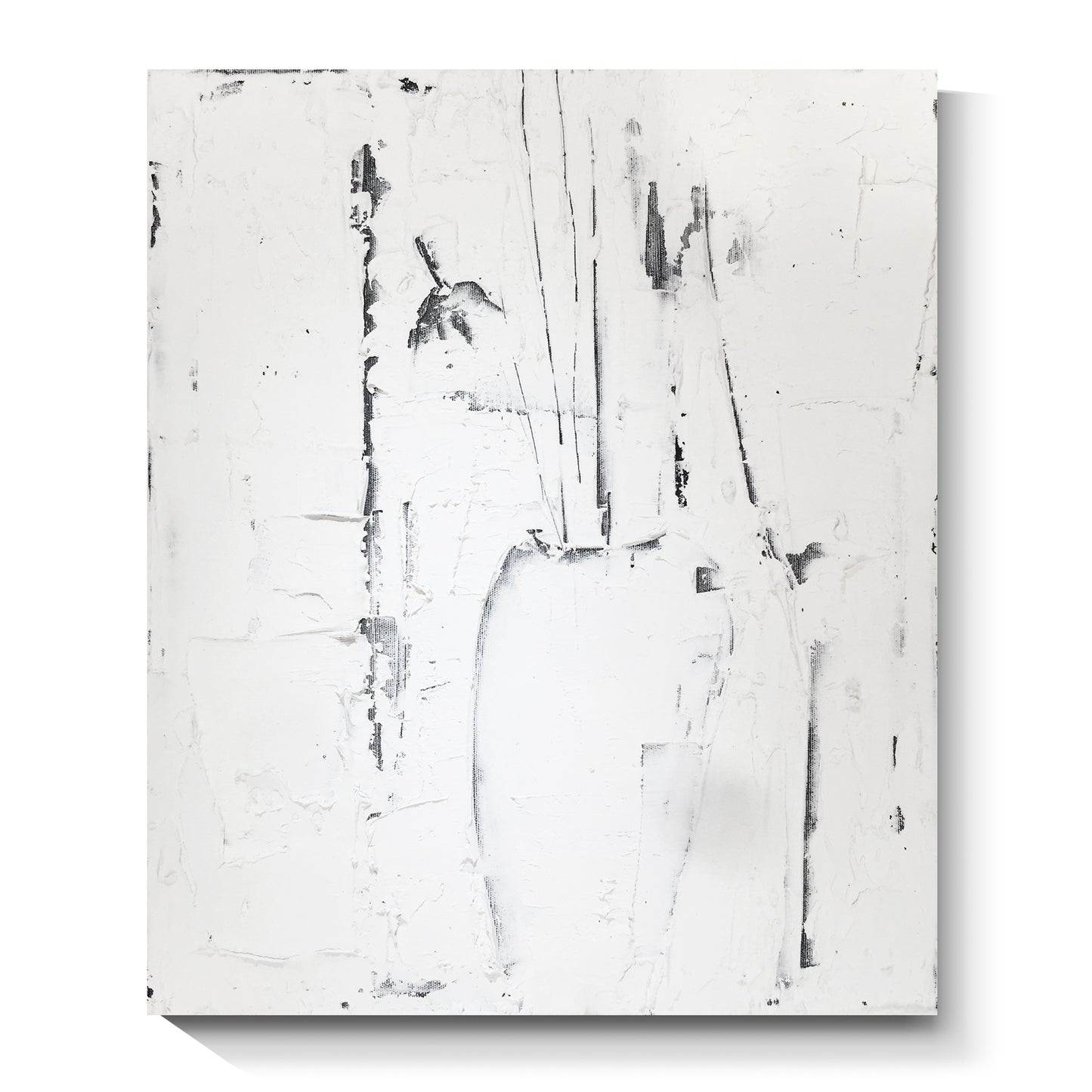 Modern abstract wall art, hand-painted oil painting