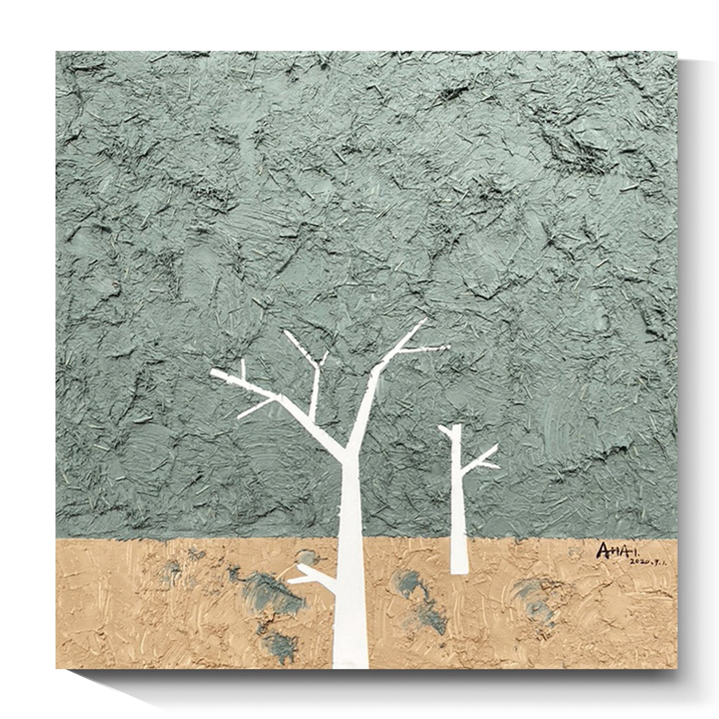 Original designer customizes hand drawn oil painting