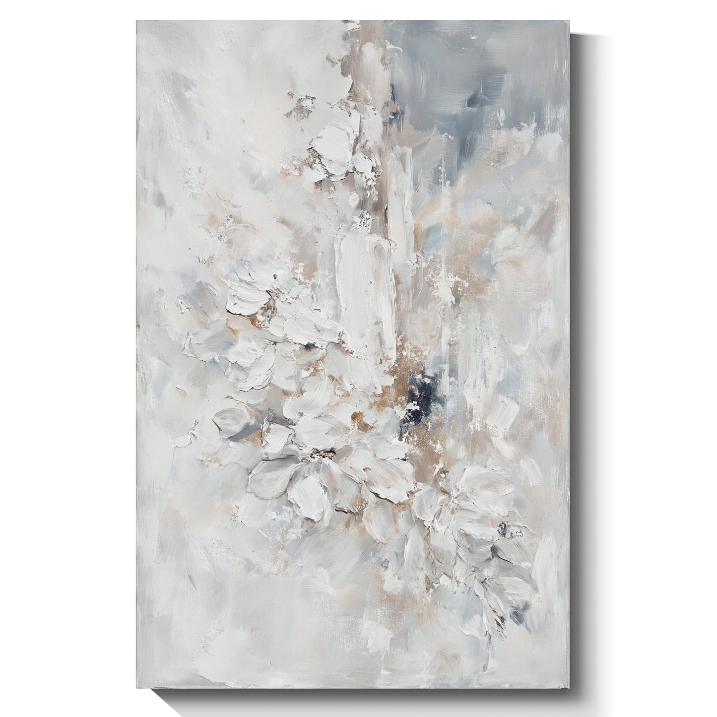 Modern abstract wall art, hand-painted oil painting