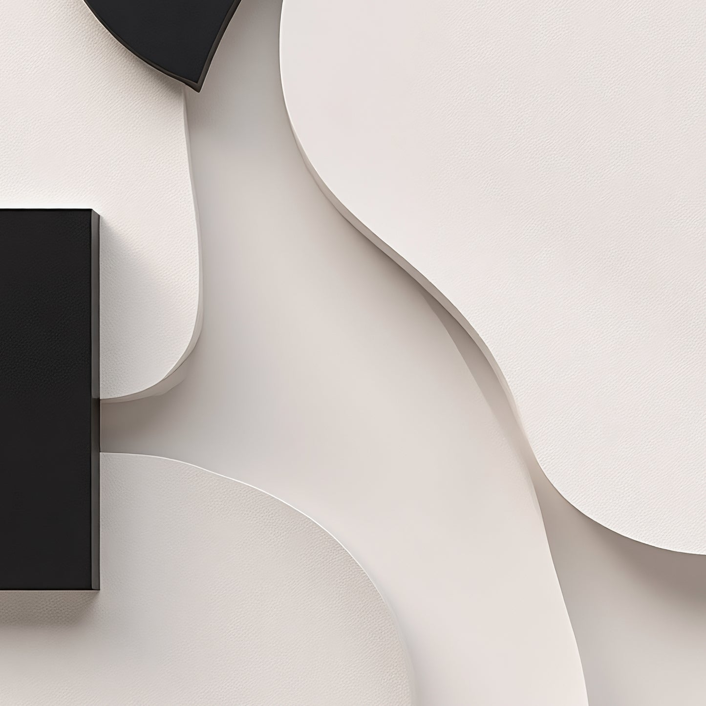 Beige and black Wall Sculptures, 3D Wood Wall Art, Minimalist Wall Hanging Home Decor