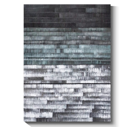 Modern abstract wall art, hand-painted oil painting
