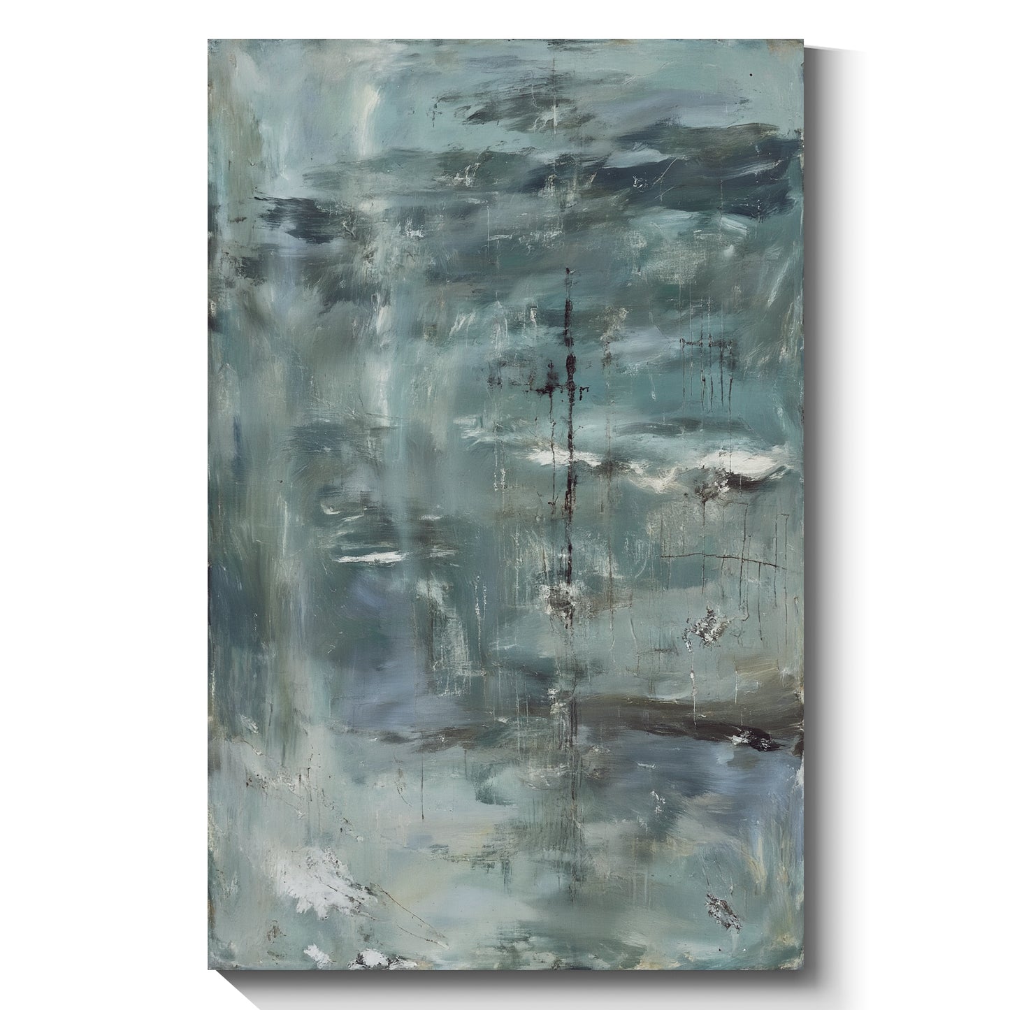 Modern abstract wall art, hand-painted oil painting