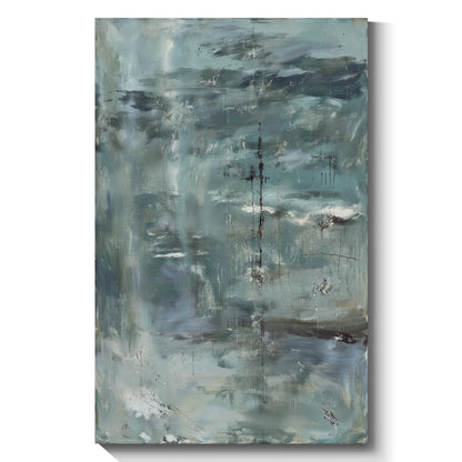 Modern abstract wall art, hand-painted oil painting