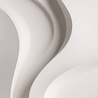 Beige Wall Sculptures, 3D Wood Wall Art, Minimalist Wall Hanging Home Decor