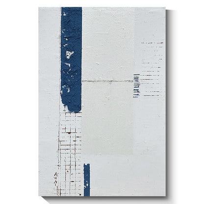 Modern abstract wall art, hand-painted oil painting