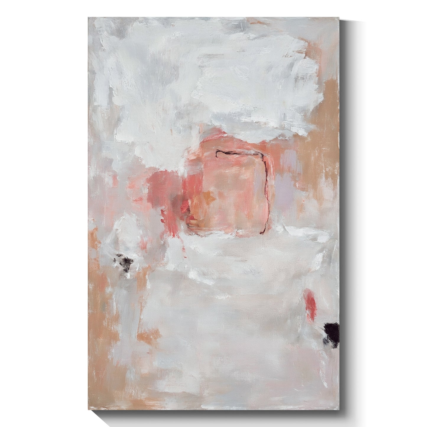 Modern abstract wall art, hand-painted oil painting