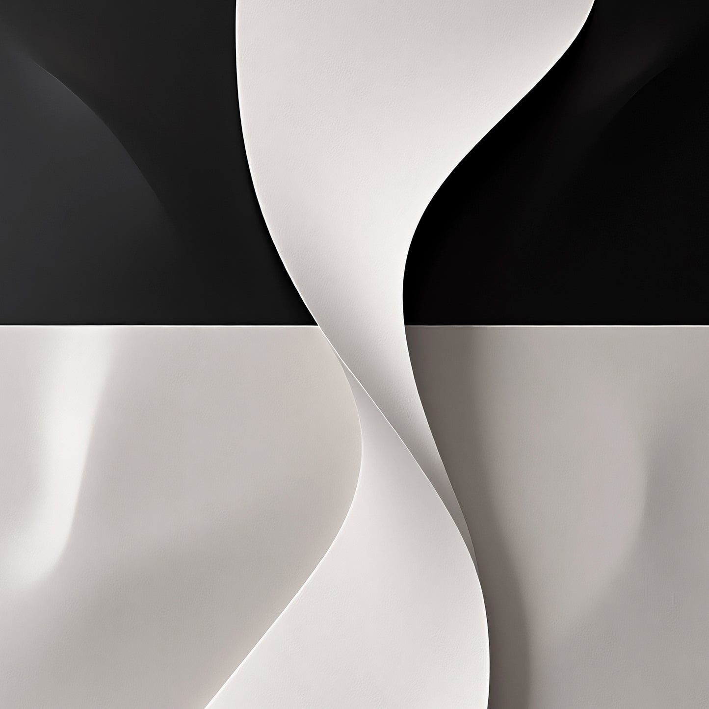 Beige and black Wall Sculptures, 3D Wood Wall Art, Minimalist Wall Hanging Home Decor