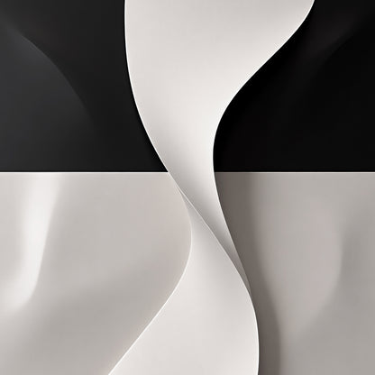 Beige and black Wall Sculptures, 3D Wood Wall Art, Minimalist Wall Hanging Home Decor