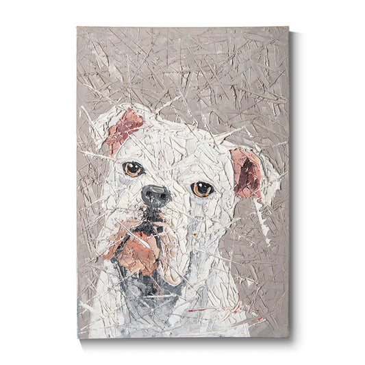 dog Acrylic Painting