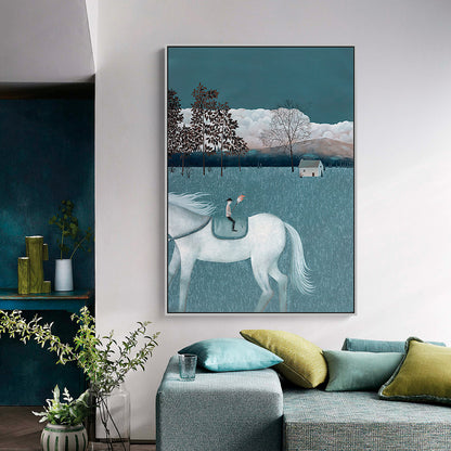 Metal Floating Picture Frame for Canvas Oil Painting, DIY Canvas Picture Frame, 1.5 Inch Depth for Canvas Prints Wall Art/Portrait/Landscape Living Room Bedroom Kitchen Decor (silver)