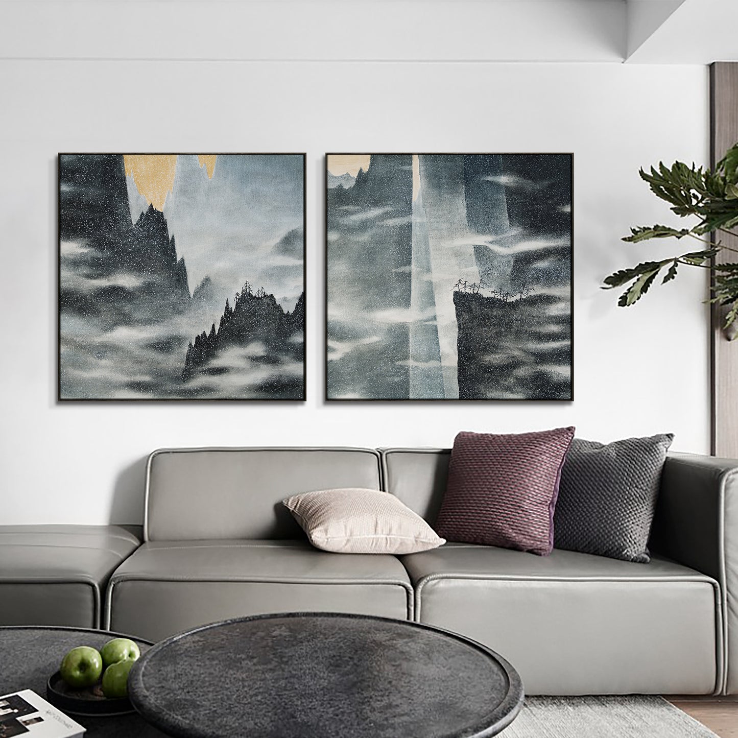"Chinese Landscape 3" framed canvas prints