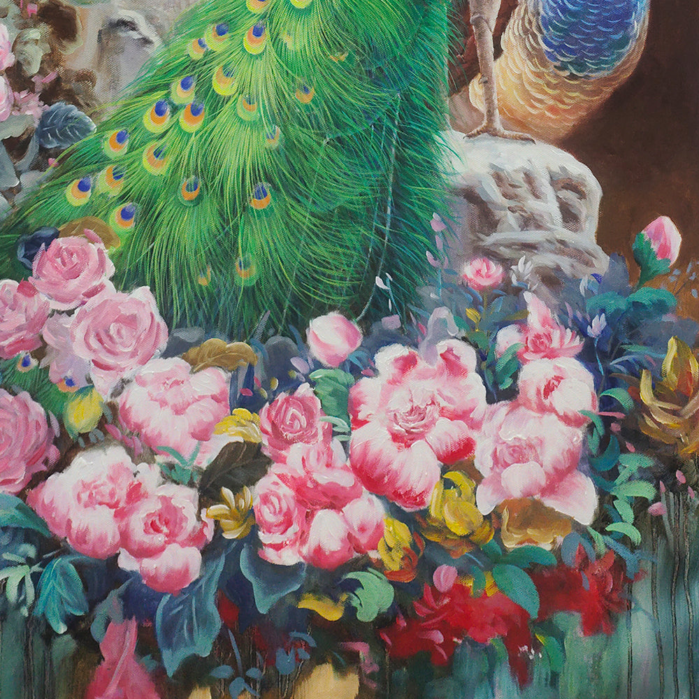 ”peacock“  Acrylic Painting