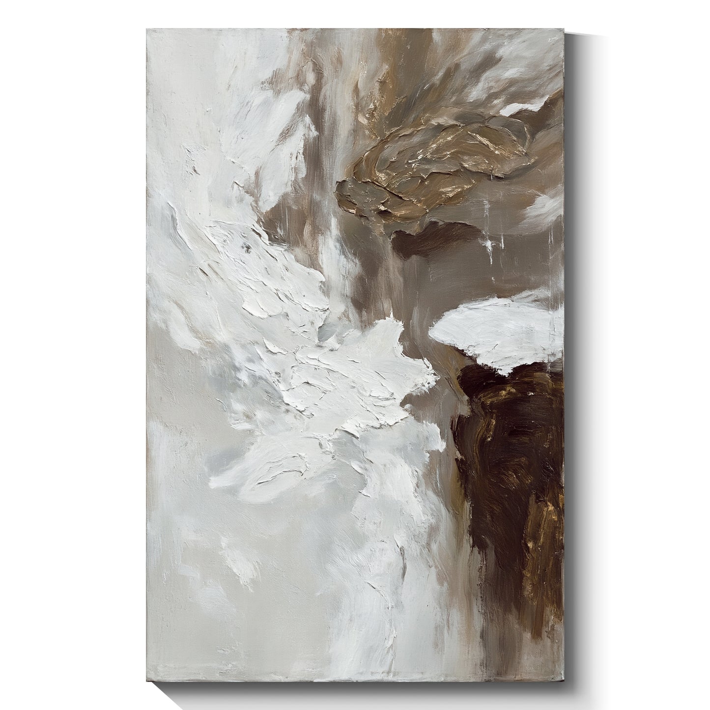 Modern abstract wall art, hand-painted oil painting