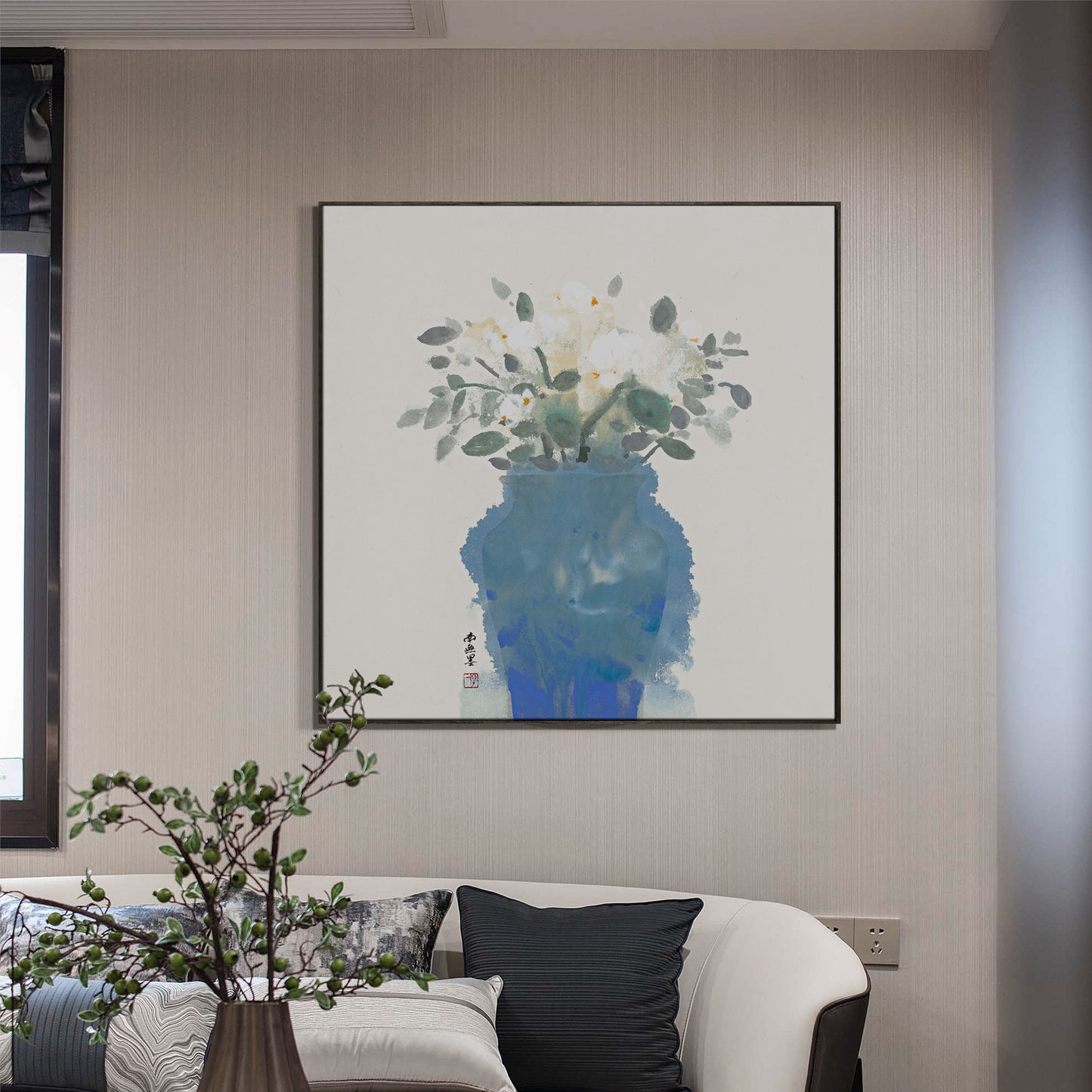 "Betwee" framed canvas prints