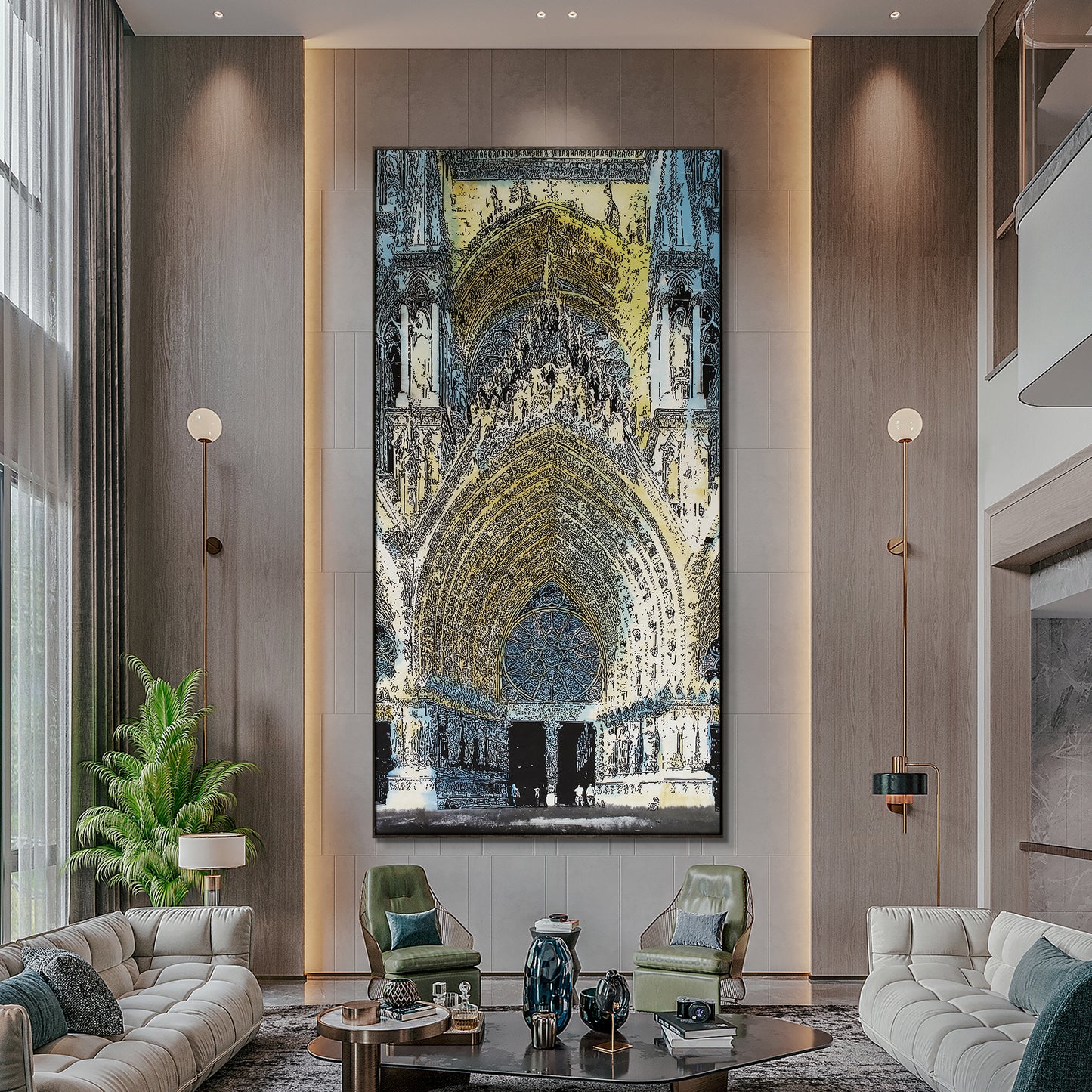 "architecture" framed canvas prints
