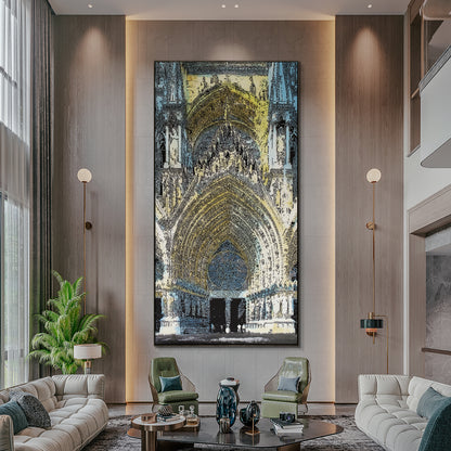 "architecture" framed canvas prints