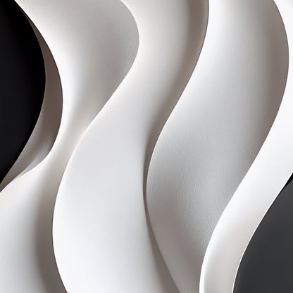Beige and black Wall Sculptures, 3D Wood Wall Art, Minimalist Wall Hanging Home Decor