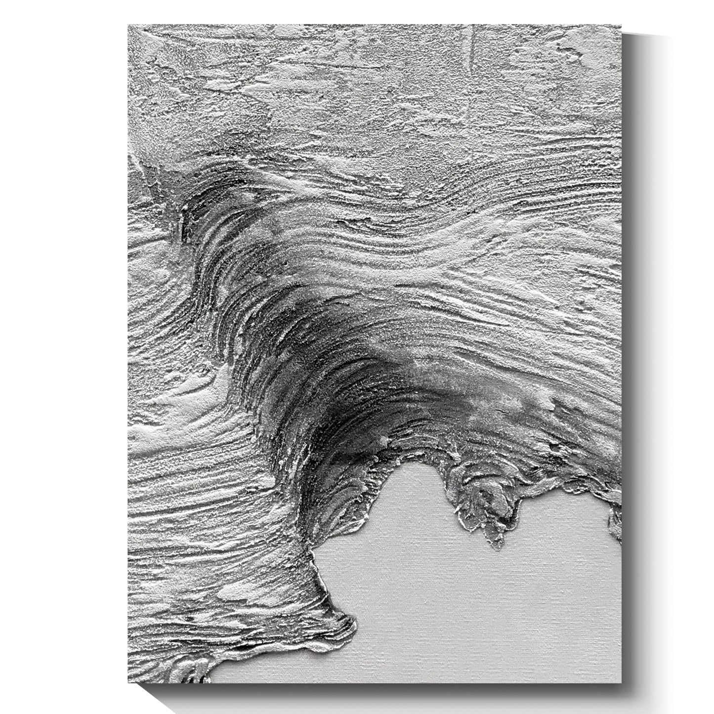 Modern abstract wall art, hand-painted oil painting