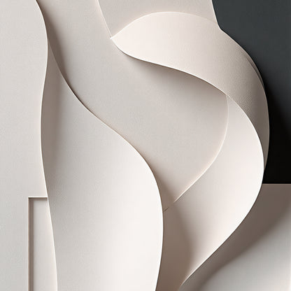 Beige, black, and dark greenWall Sculptures, 3D Wood Wall Art, Minimalist Wall Hanging Home Decor