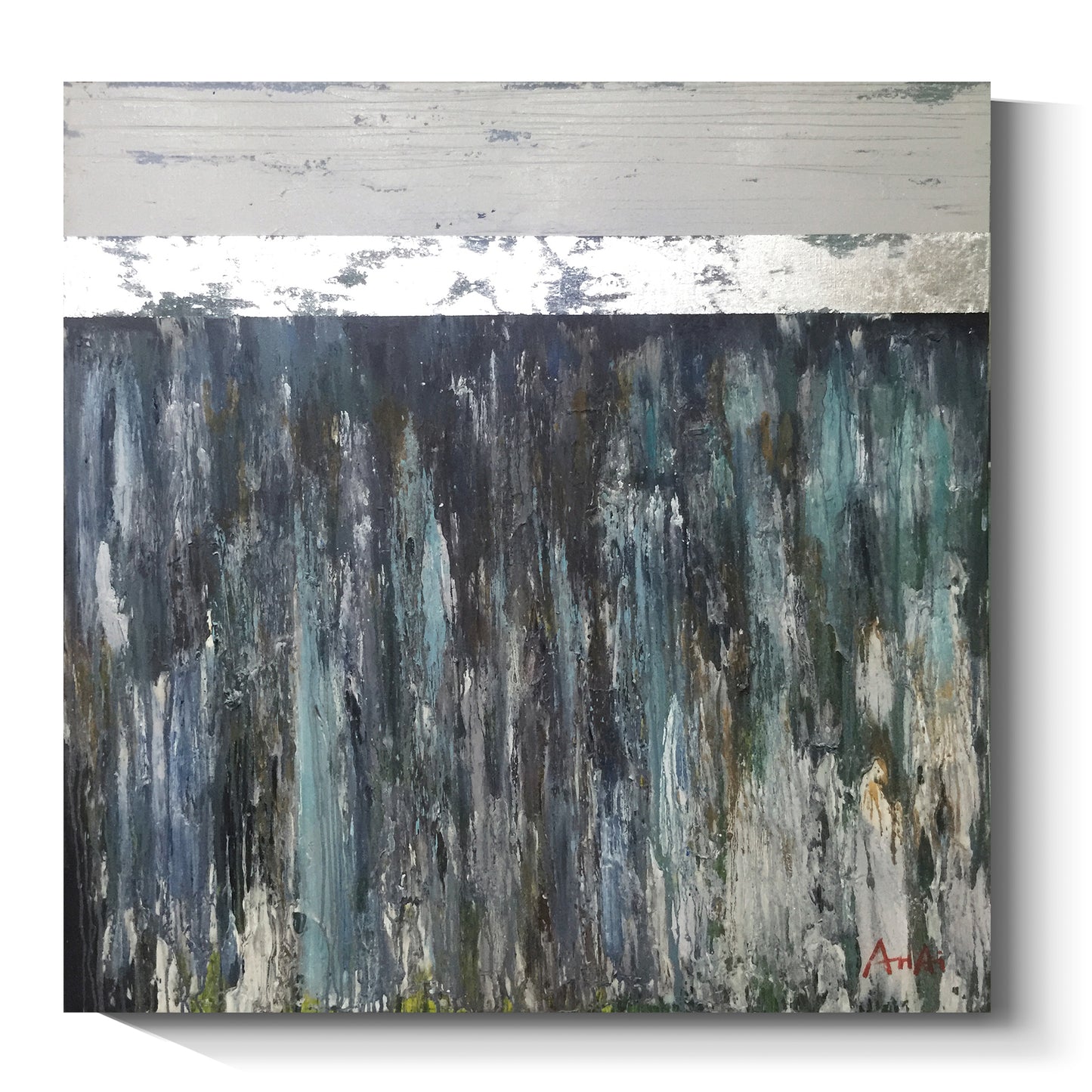 Modern abstract wall art, hand-painted oil painting