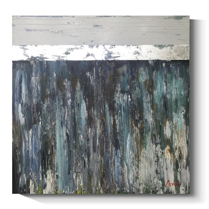 Modern abstract wall art, hand-painted oil painting