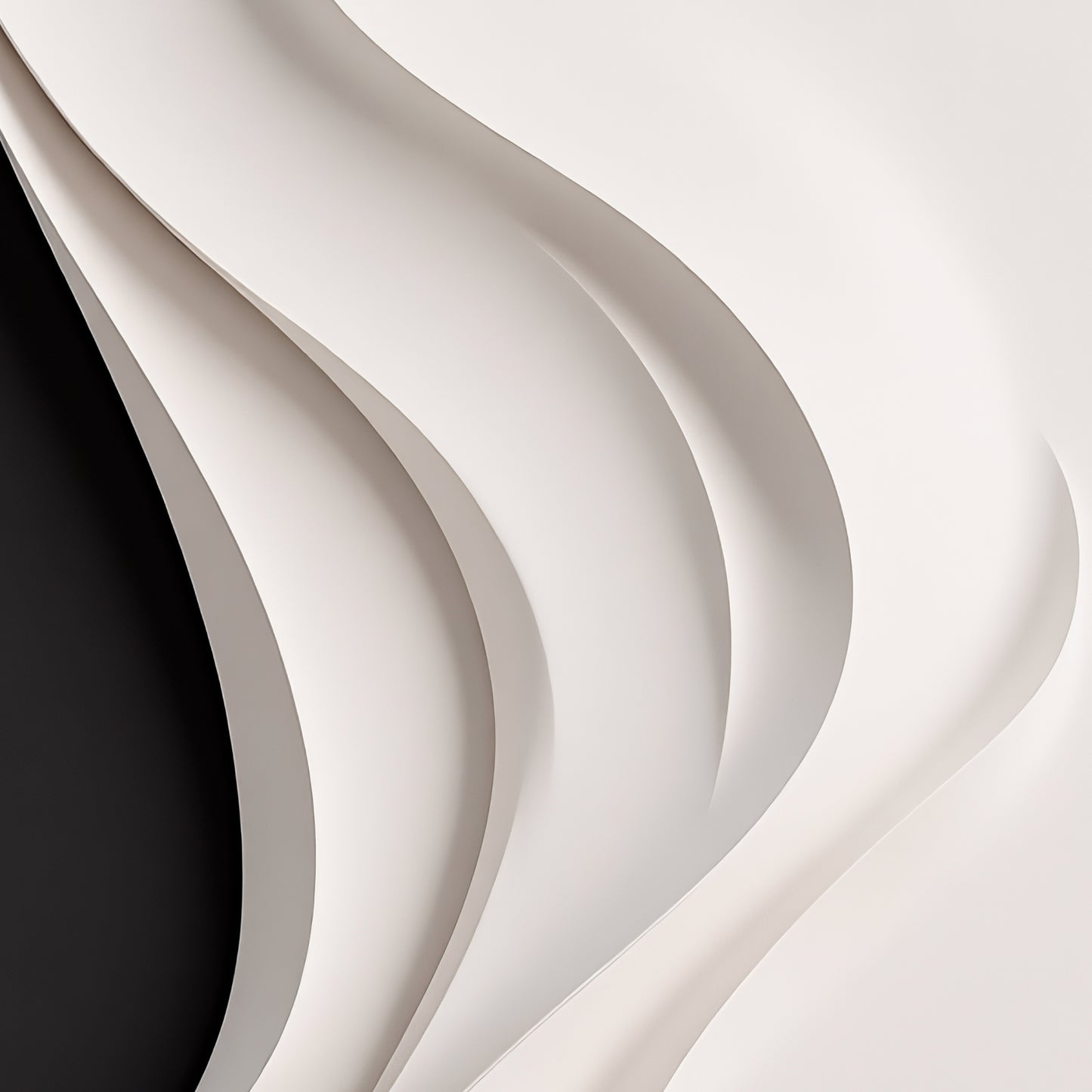Beige and black Wall Sculptures, 3D Wood Wall Art, Minimalist Wall Hanging Home Decor