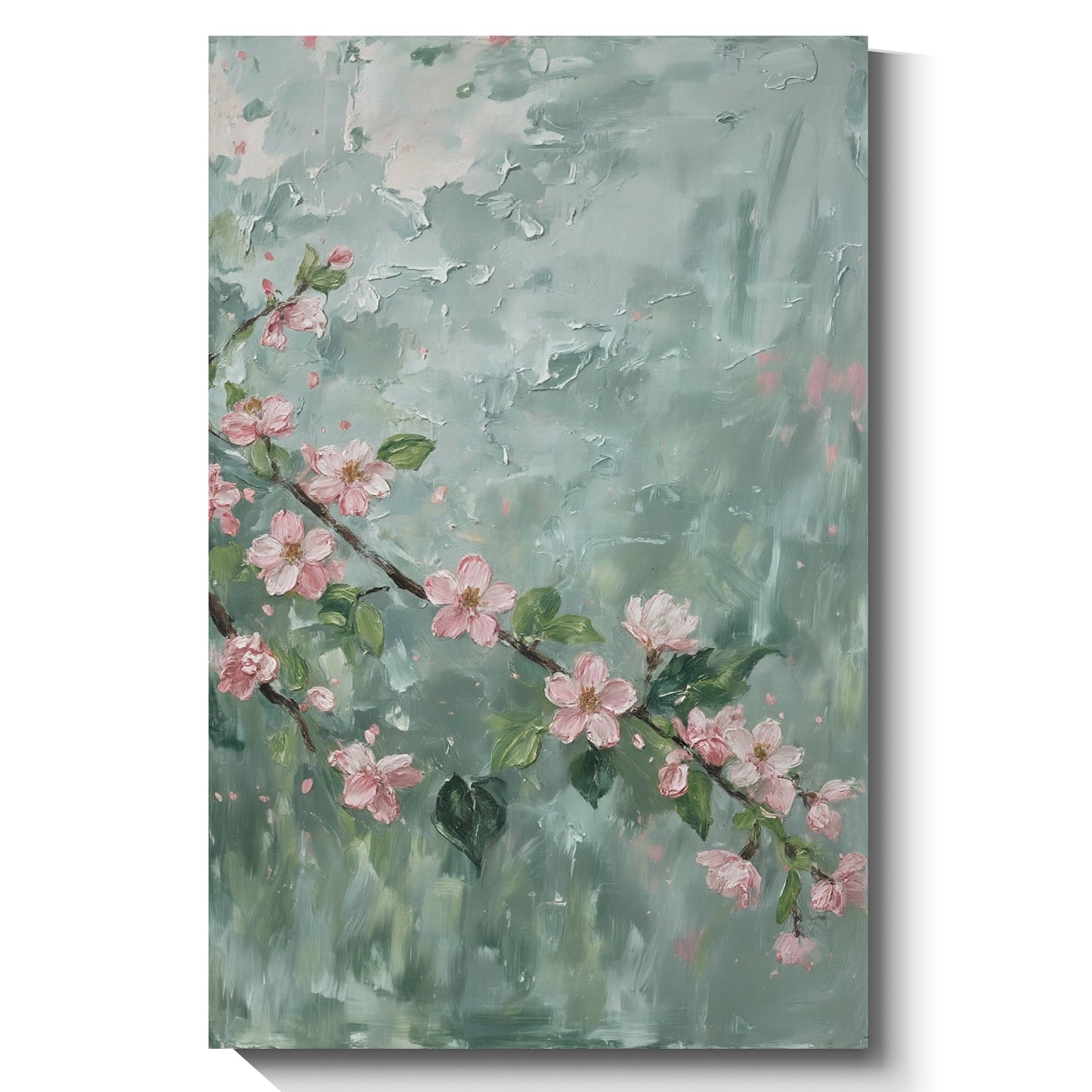 Modern abstract wall art, hand-painted oil painting