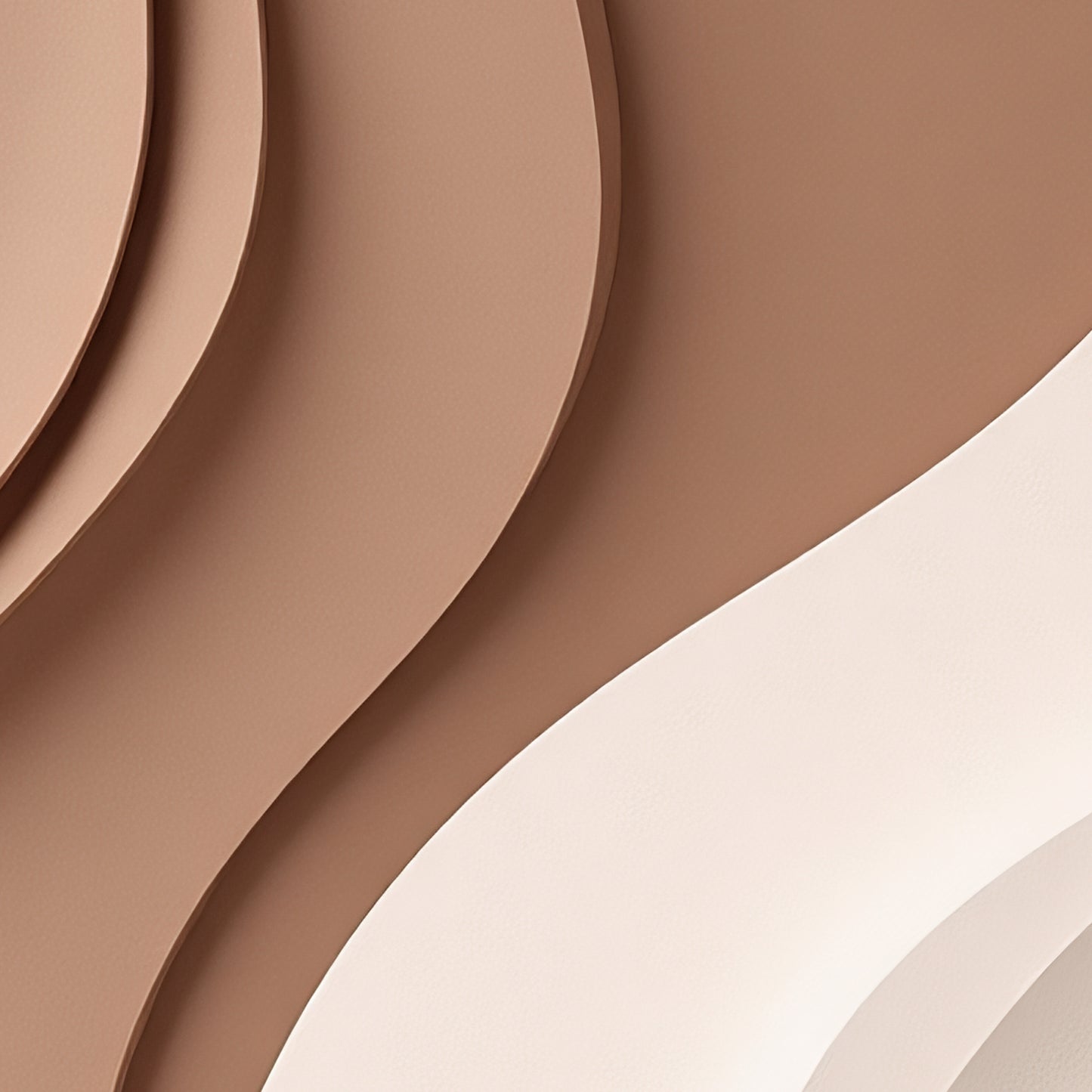 Beige and Brown Wall Sculptures, 3D Wood Wall Art, Minimalist Wall Hanging Home Decor