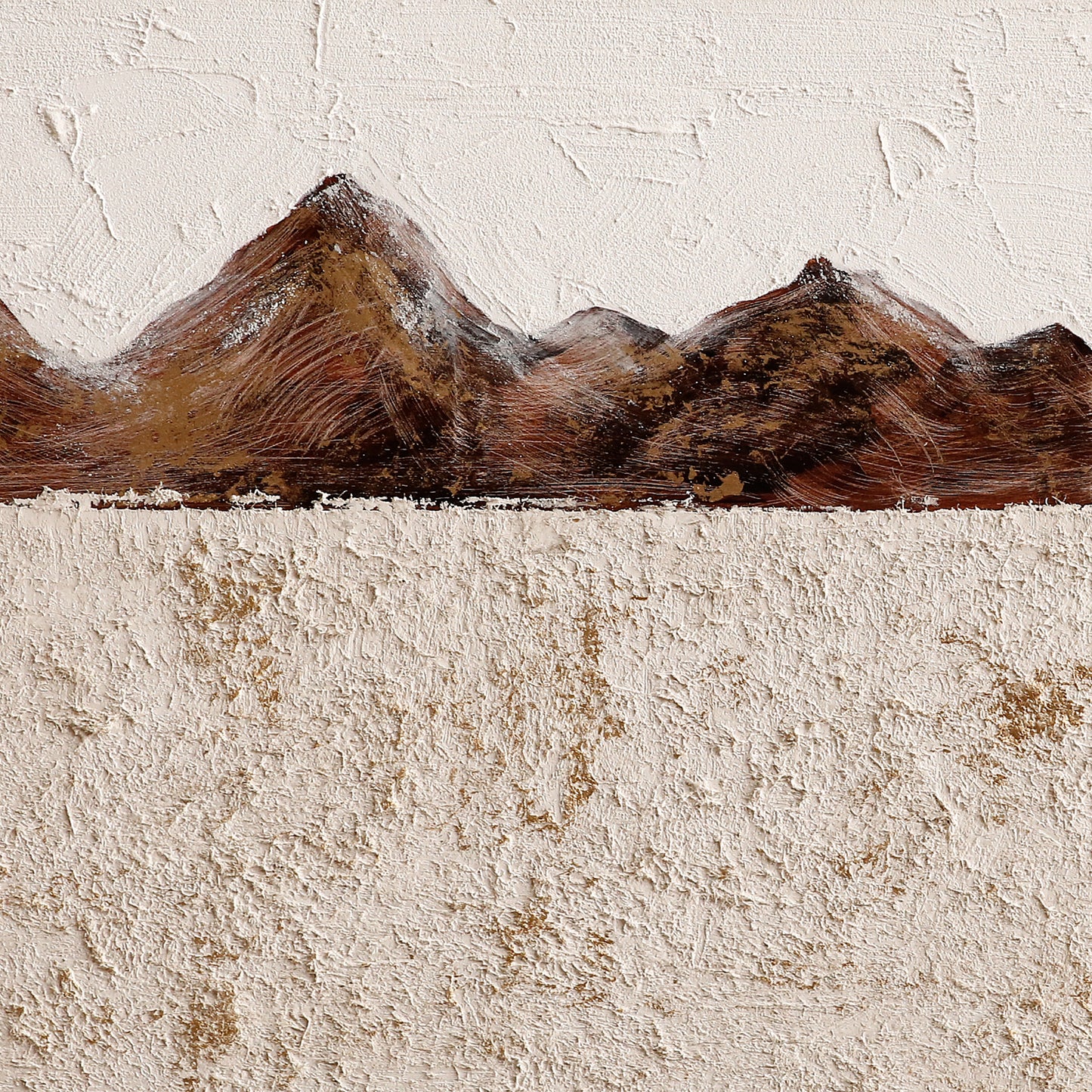 Banner modern abstract wall art, hand-painted oil painting