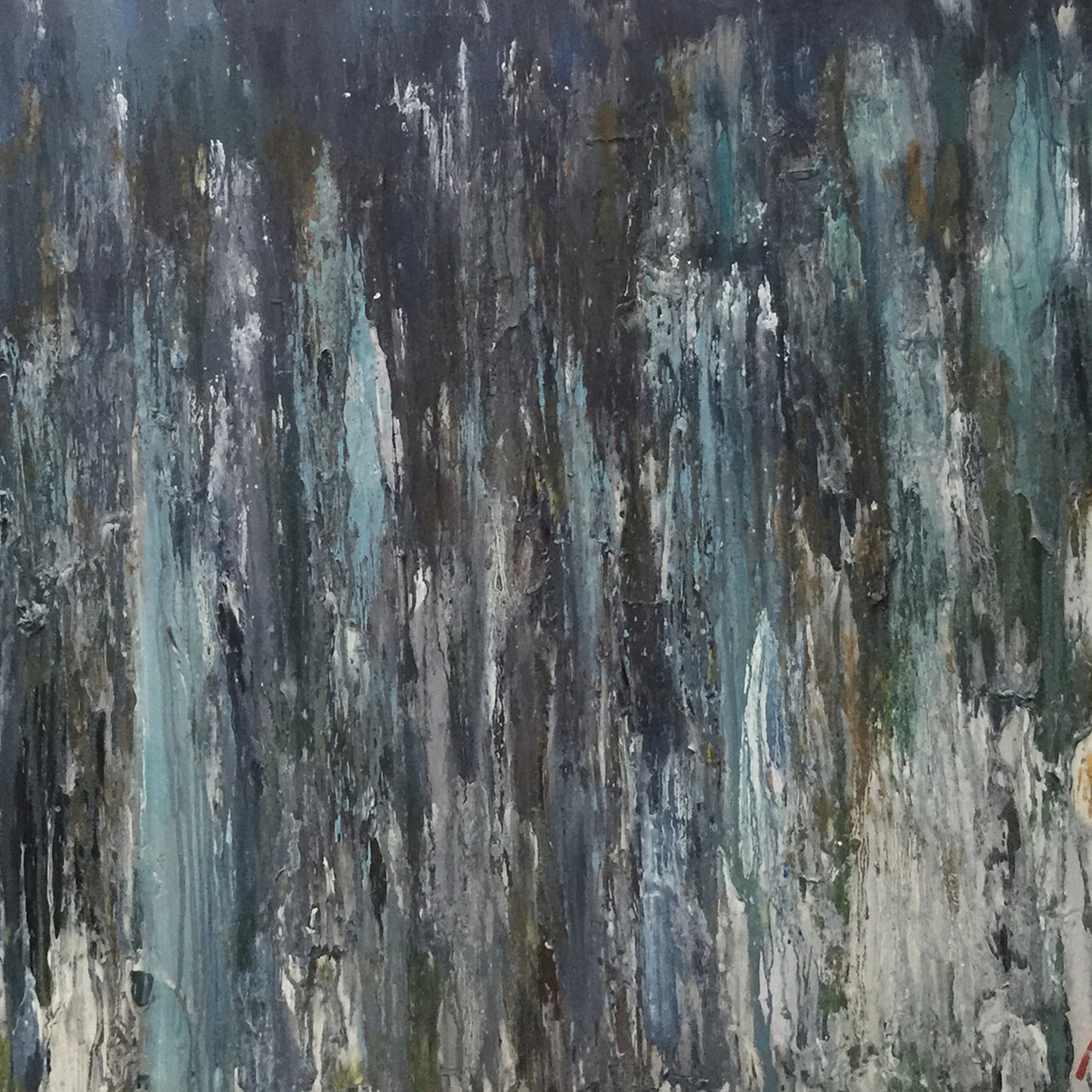 Modern abstract wall art, hand-painted oil painting