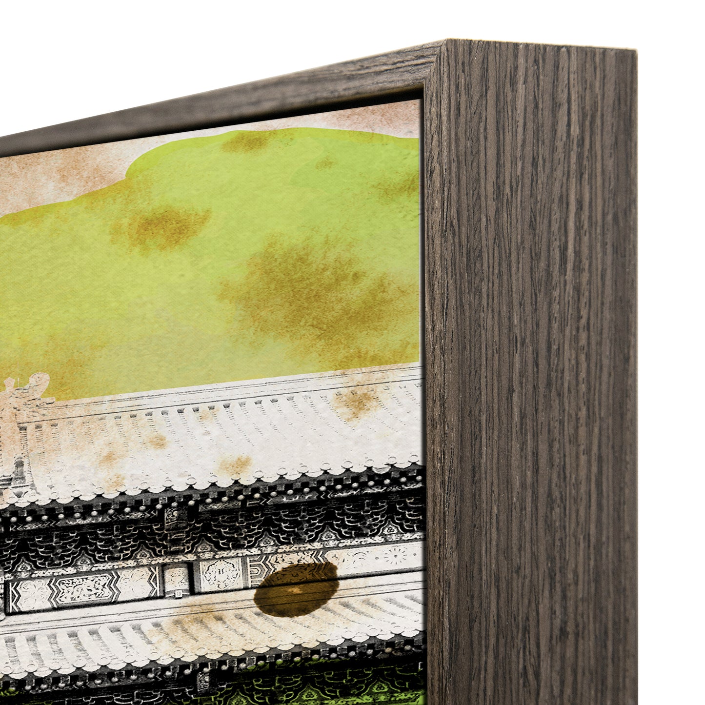 "Chinese architecture"hand-stretched canvas prints
