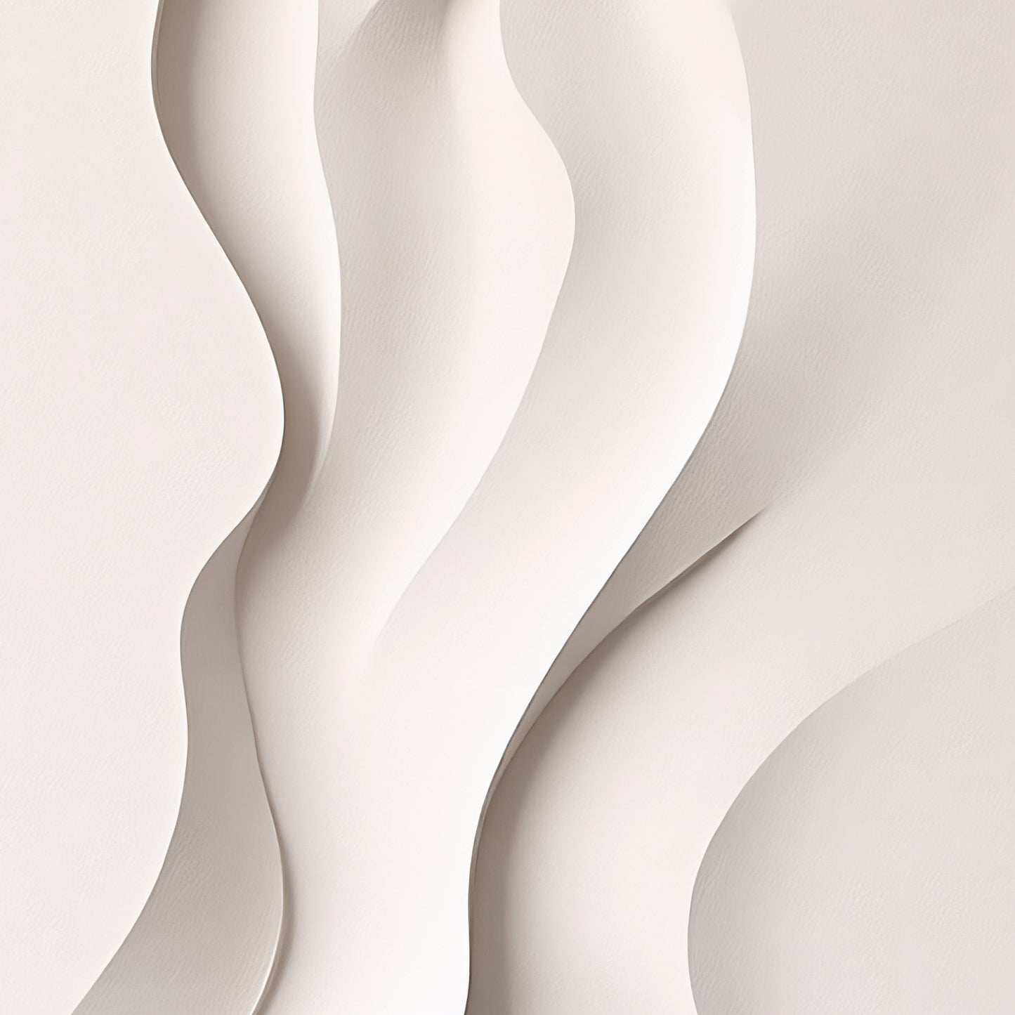 Beige Wall Sculptures, 3D Wood Wall Art, Minimalist Wall Hanging Home Decor