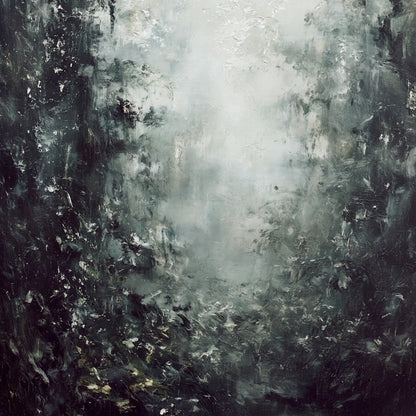 Modern abstract wall art, hand-painted oil painting