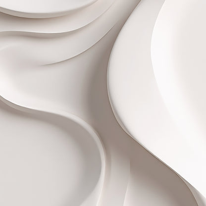 Beige Wall Sculptures, 3D Wood Wall Art, Minimalist Wall Hanging Home Decor