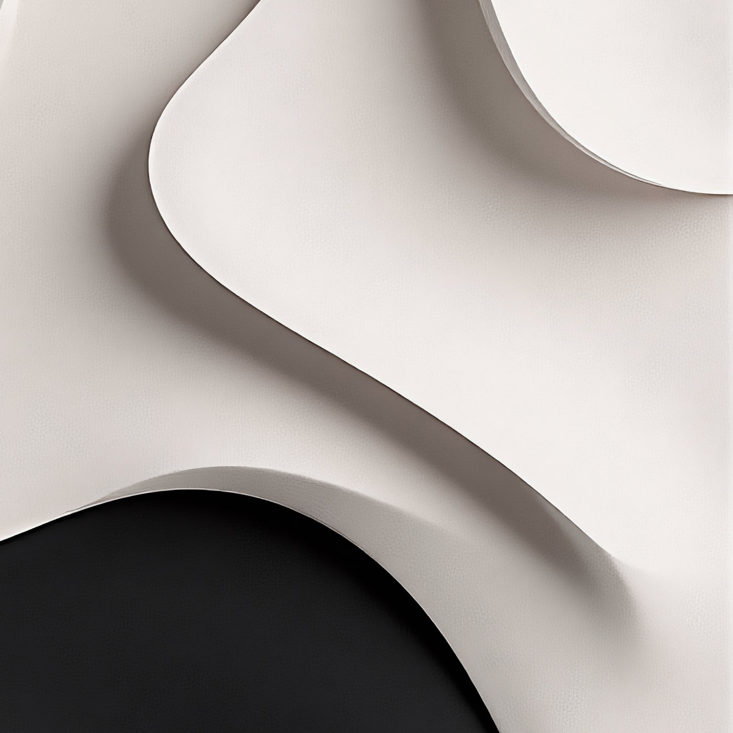 Beige and black Wall Sculptures, 3D Wood Wall Art, Minimalist Wall Hanging Home Decor