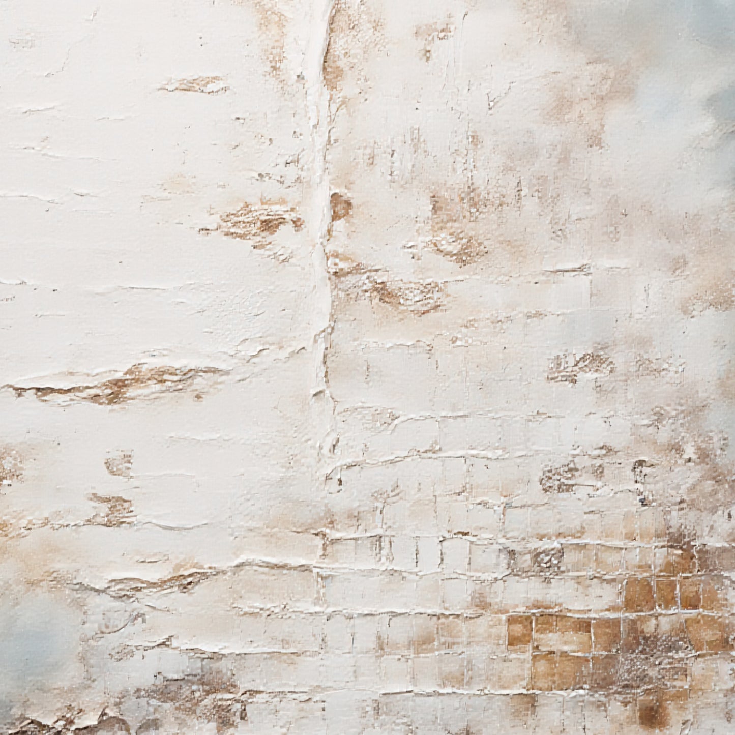 Modern abstract wall art, hand-painted oil painting