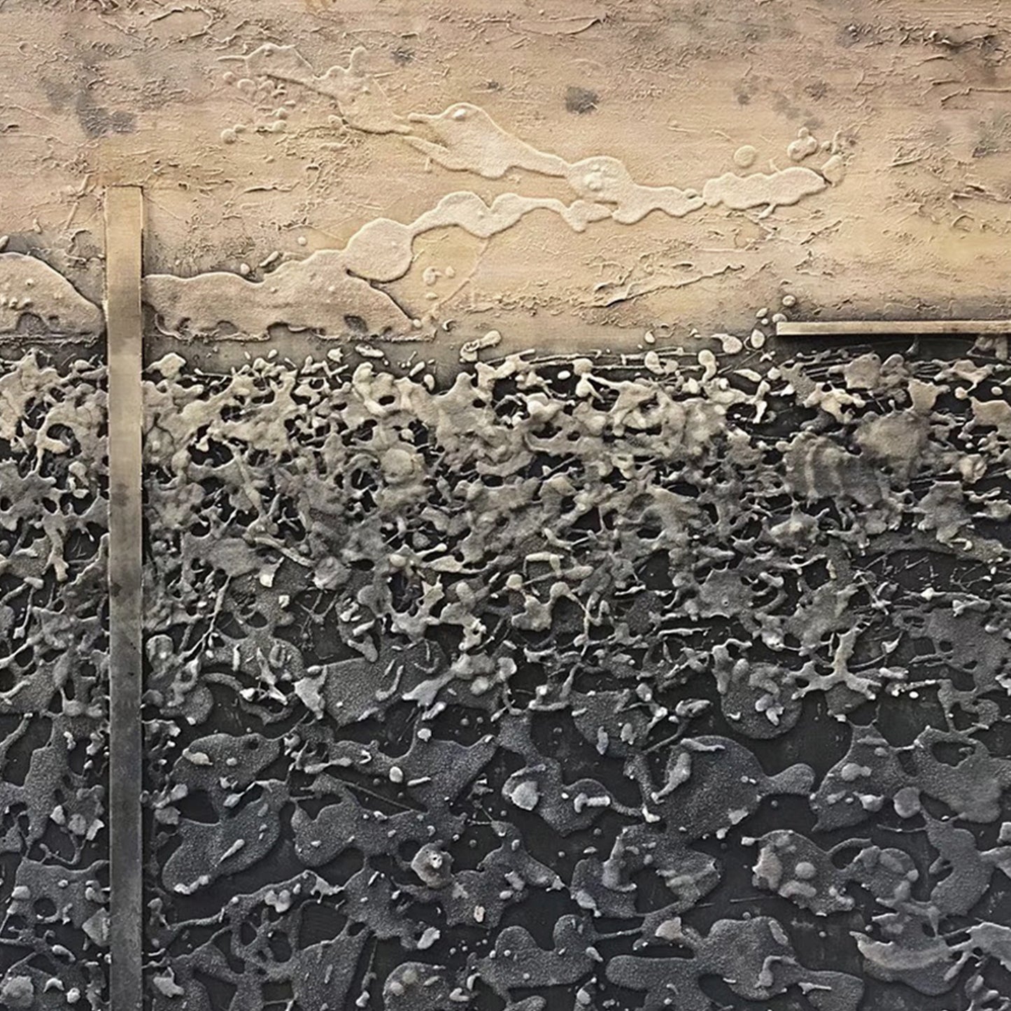 Modern abstract wall art, hand-painted oil painting