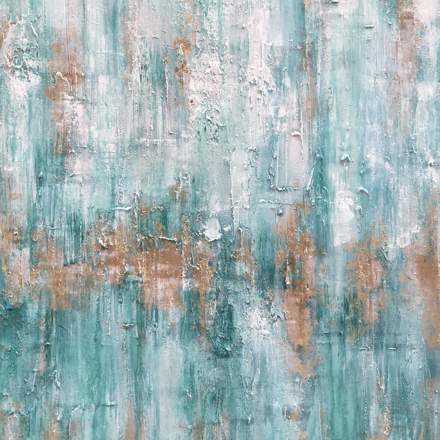 Modern abstract wall art, hand-painted oil painting