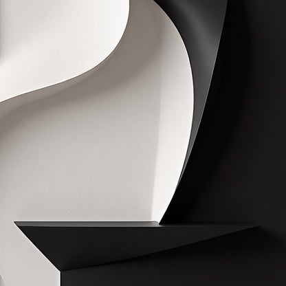 Beige and black Wall Sculptures, 3D Wood Wall Art, Minimalist Wall Hanging Home Decor