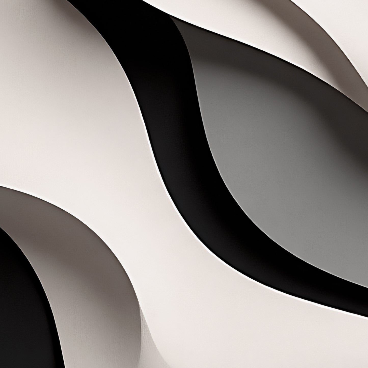 Beige and Black GreyWall Sculptures, 3D Wood Wall Art, Minimalist Wall Hanging Home Decor