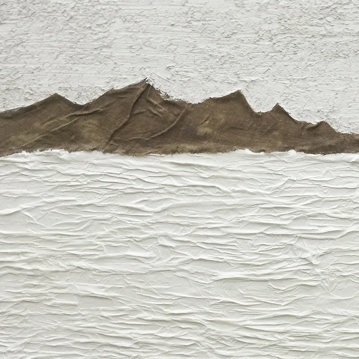Banner modern abstract wall art, hand-painted oil painting