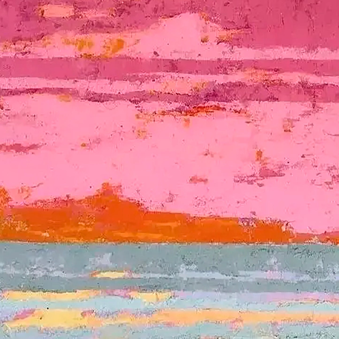 Modern abstract wall art, hand-painted oil painting