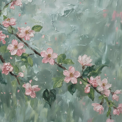 Modern abstract wall art, hand-painted oil painting