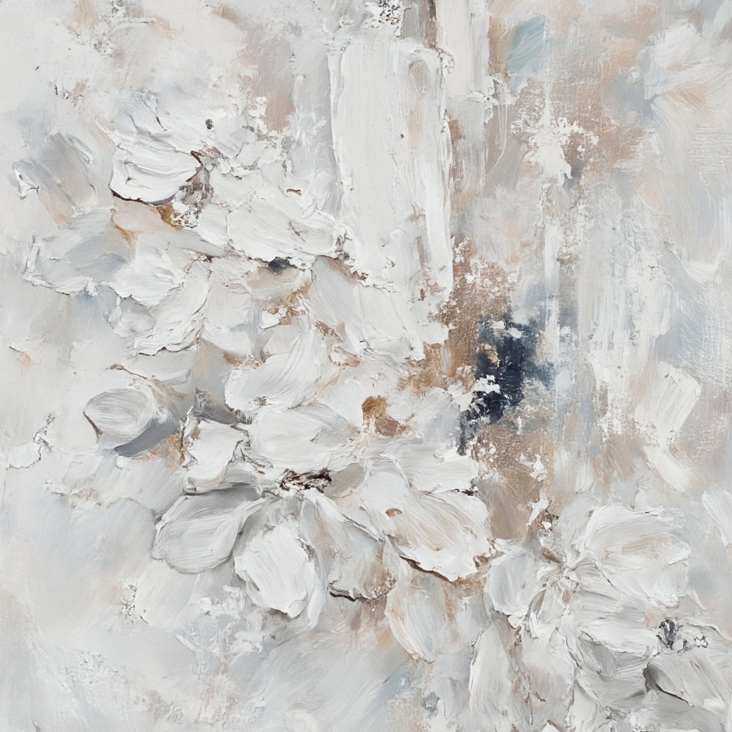 Modern abstract wall art, hand-painted oil painting