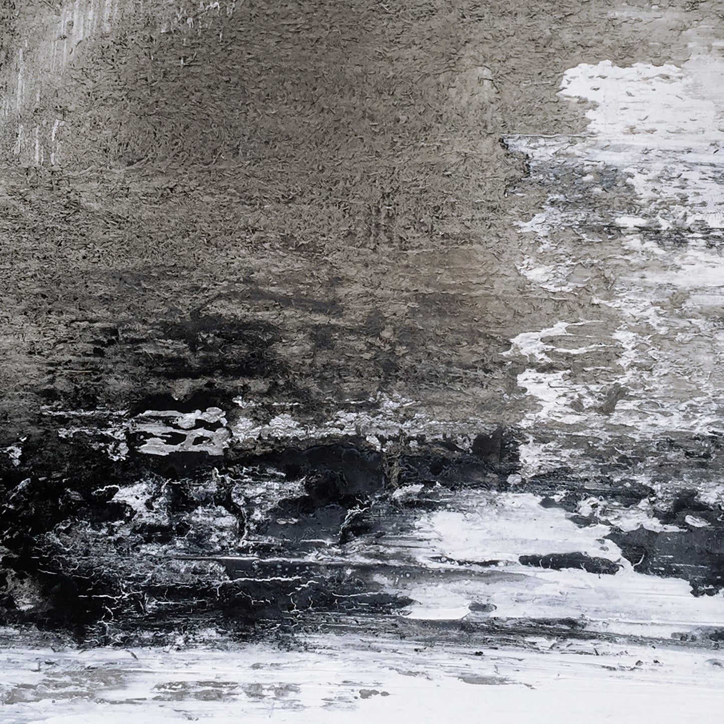 Wabi Sabi minimalist hand-painted oil painting