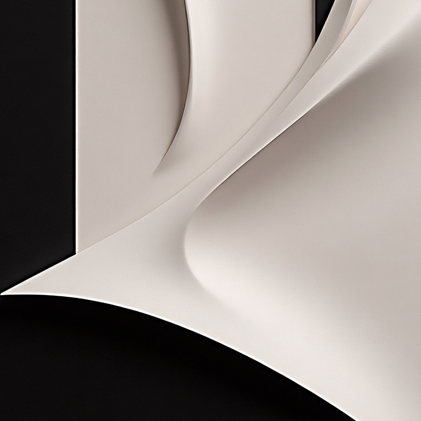 Beige and black Wall Sculptures, 3D Wood Wall Art, Minimalist Wall Hanging Home Decor