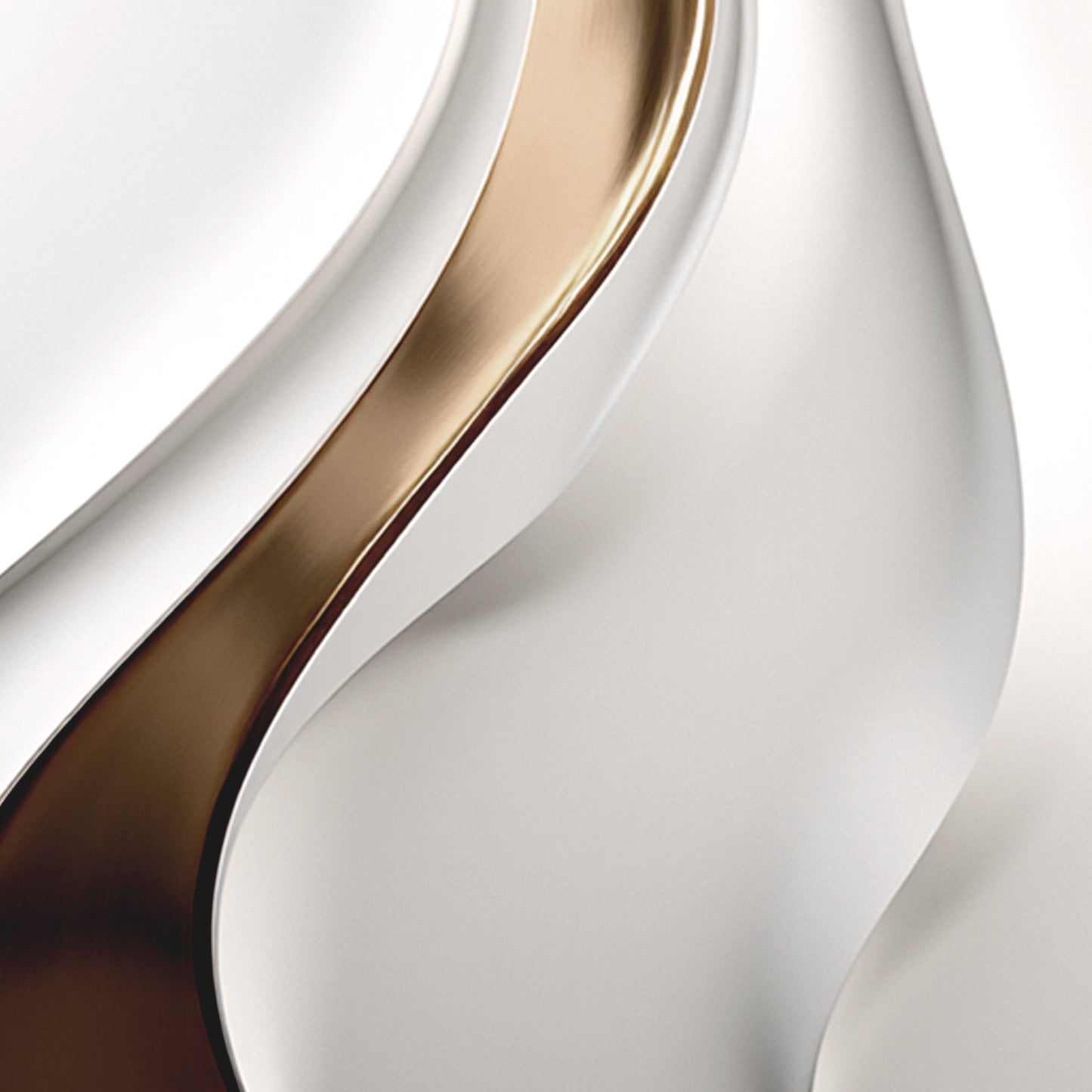 "Flowing gold"3D Wood Wall Art