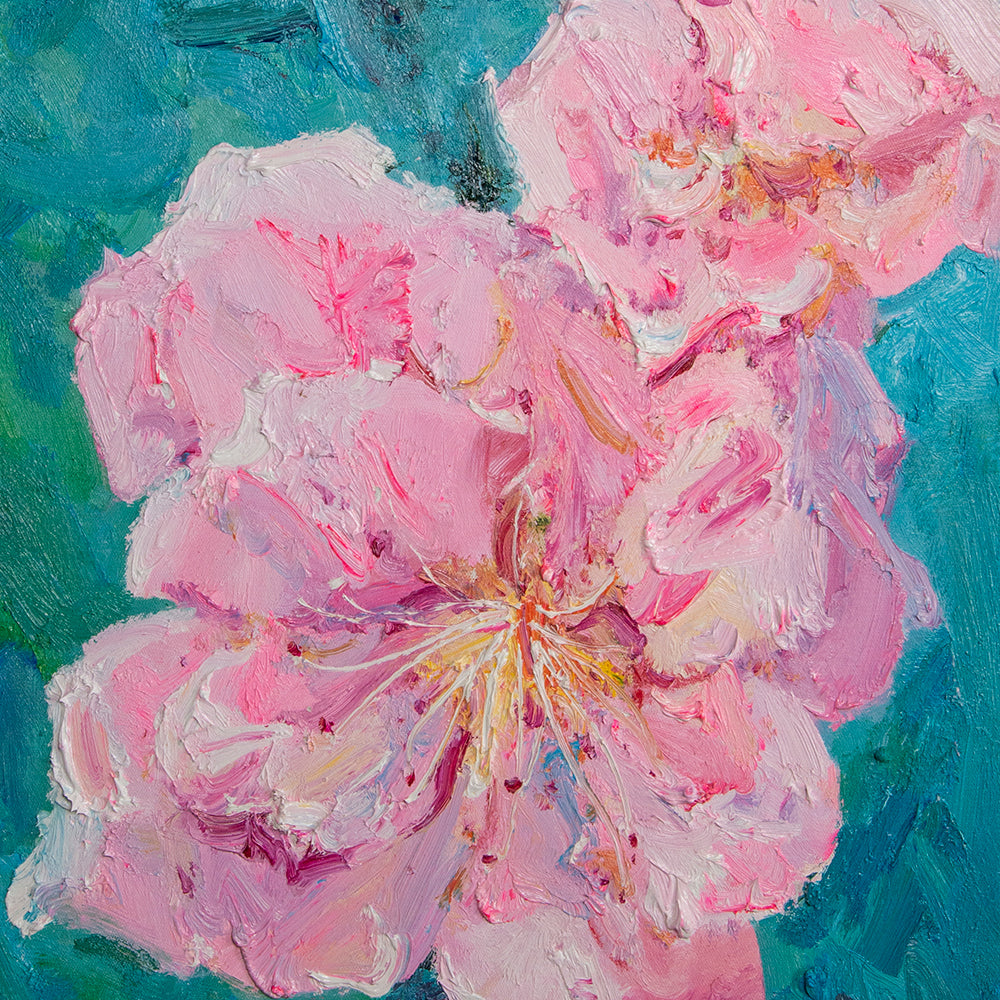 “peach blossom”Acrylic Painting